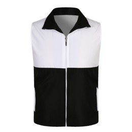 SKV004 訂購志願者馬甲  定制廣告馬甲  設計多色拼色宣傳背心  義工超市工作服  背心外套製造商 SKV004 訂購志願者馬甲  定制廣告馬甲  設計多色拼色宣傳背心  義工超市工作服  背心外套製造商